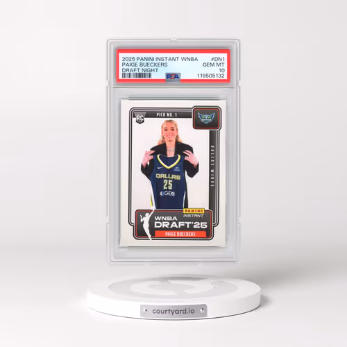 2025 Panini Instant WNBA Draft Night #DN1 Paige Bueckers (PSA 10 GEM MINT)