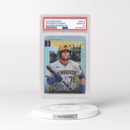 2023 Bowman Modern Prospects #MP12 Jackson Chourio (PSA 10 GEM MINT)