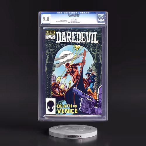 Daredevil #221 CGC 9.8 White Pages (Marvel Comics, 8/85) - Universal