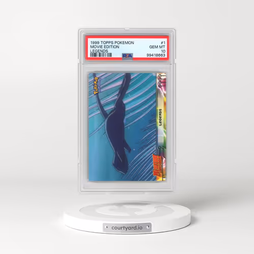 1999 Topps Pokémon the Movie Edt #1 Movie Edition - Legends (PSA 10 GEM MINT)