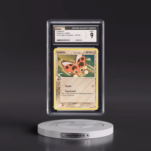 2006 EX Dragon Frontiers #53/101 Ledyba δ (CGC 9 MINT)