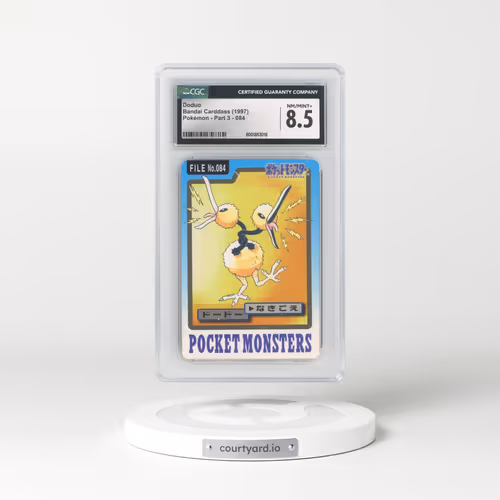1997 (Pocket Monsters on Bottom) Part 3 #084 Doduo (CGC 8.5 NM-MT+)