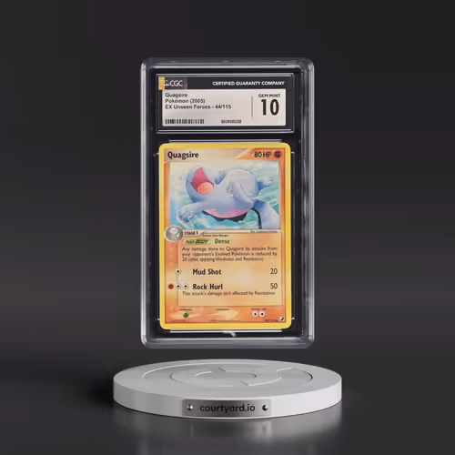 2005 EX Unseen Forces #44/115 Quagsire (CGC 10 GEM MINT)