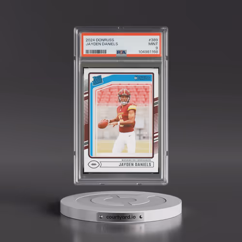 2024 Panini Donruss #389 Jayden Daniels (PSA 9 MINT)
