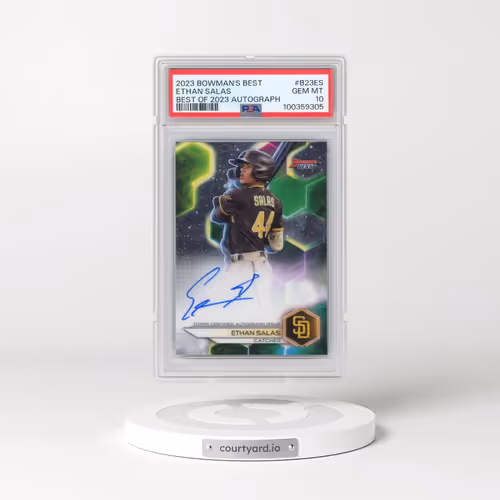 2023 Bowman's Best Best of 2023 Autographs #B23ES Ethan Salas (PSA 10 GEM MINT)