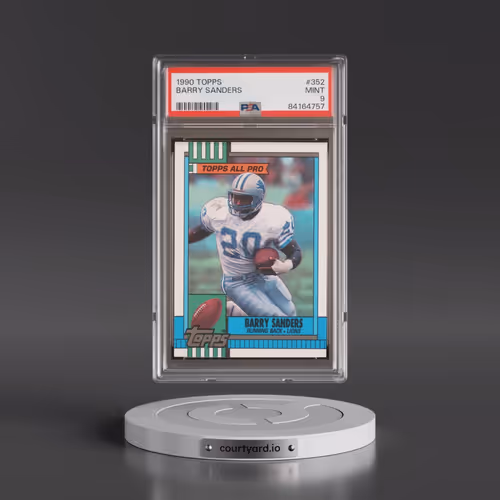 1990 Topps #352 Barry Sanders (PSA 9 MINT)
