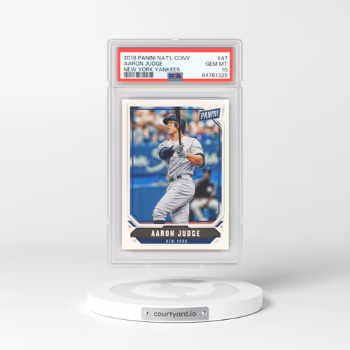 2018 Panini National Convention #47 Aaron Judge - New York Yankees (PSA 10 GEM MINT)