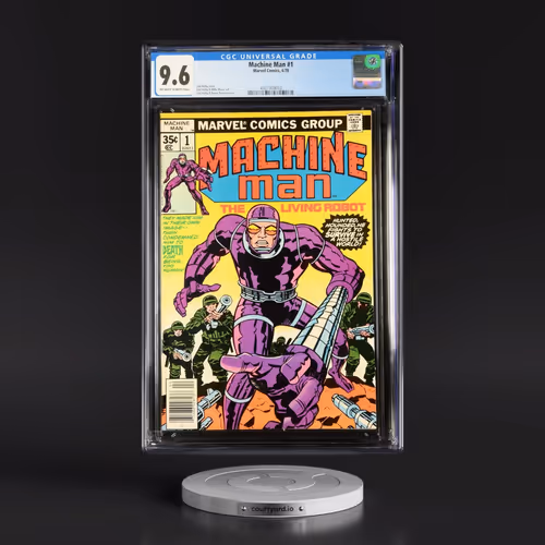 Machine Man #1 CGC 9.6 Off-white to White Pages (Marvel Comics, 4/78) - Universal