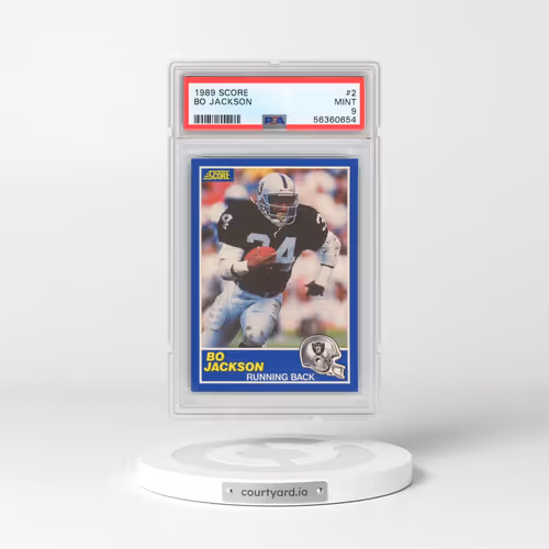 1989 Score #2 Bo Jackson (PSA 9 MINT)
