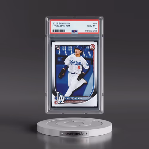 2025 Bowman #91 Hyeseong Kim (PSA 10 GEM MINT)