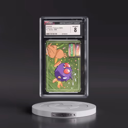 1997 (Two Pokémon) Vs. Series #048 Venonat (CGC 8 NM-MT)