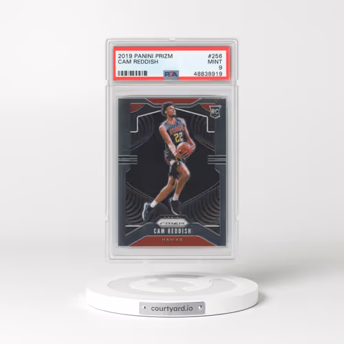 2019 Panini Prizm #256 Cam Reddish (PSA 9 MINT)