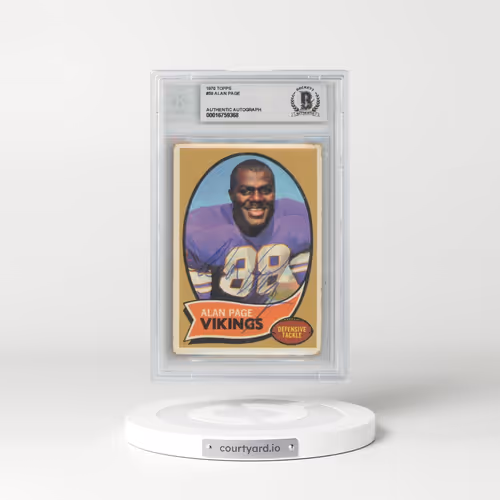 1970 Topps #59 Alan Page (BGS g0)