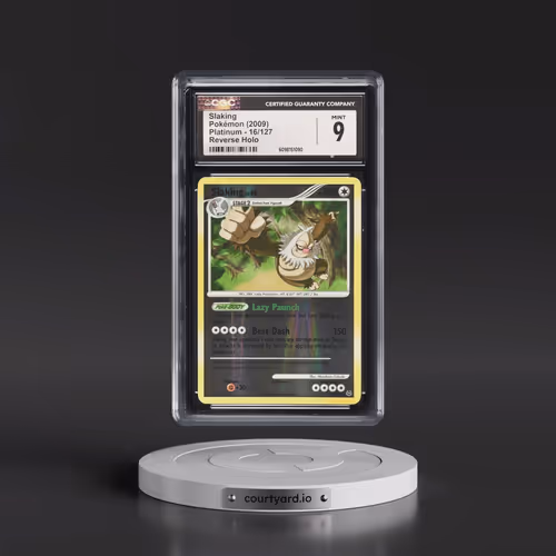 2009 Platinum #16/127 Slaking - Reverse Holo (CGC 9 MINT)