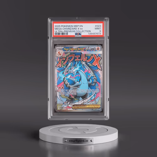 2025 Pokémon Mep EN-Me Black Star Promo #023 Mega Charizard X EX - Holo Mega Charizard X EX Ultra-Pr