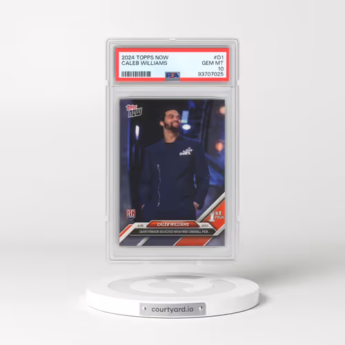 2024 Topps Now #D1 Caleb Williams (PSA 10 GEM MINT)