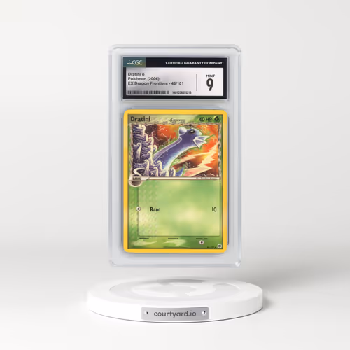 2006 EX Dragon Frontiers #46/101 Dratini δ - Non-Holo (CGC 9 MINT)