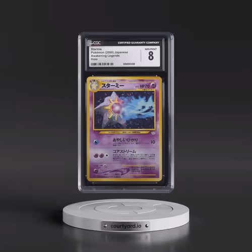 2000 Pokémon Neo 3 #121 Starmie - Holo (CGC 8 NM-MT)
