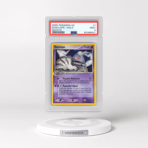 2005 Pokémon EX Deoxys #7 Dusclops - Holo (PSA 9 MINT)