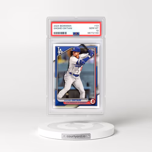 2024 Bowman #33 Shohei Ohtani (PSA 10 GEM MINT)