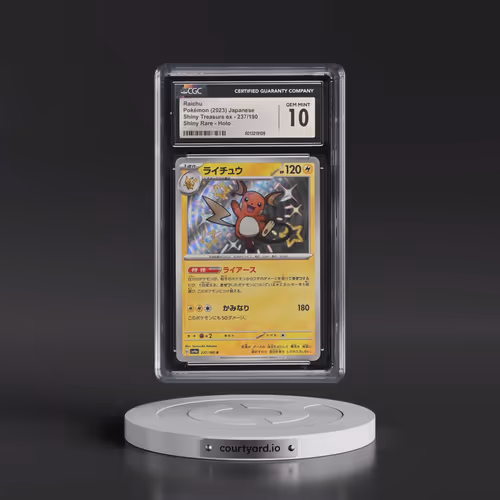 2023 Pokémon Sv4a-Shiny Treasure EX #237 Raichu - S (CGC 10 GEM MINT)