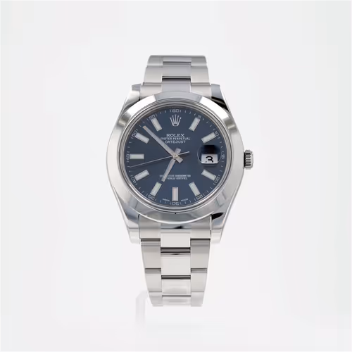 Rolex Datejust II 41mm Blue Stick Dial