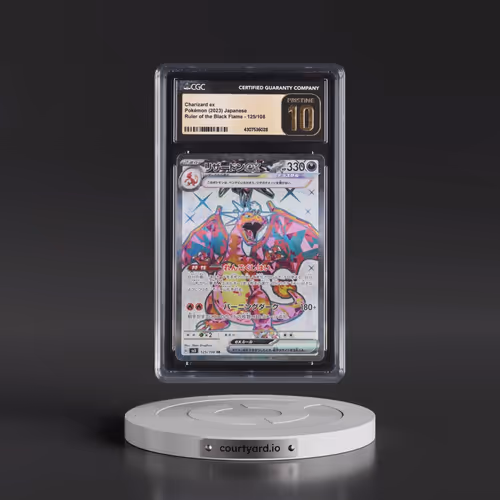 2023 Ruler of the Black Flame #125/108 Charizard ex - Super Rare Holo (CGC 10 PRISTINE)
