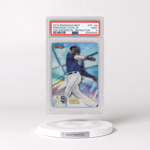2018 Bowman's Best Top Prospects #TP-24 Fernando Tatis Jr. - Refractor (PSA 9 MINT)