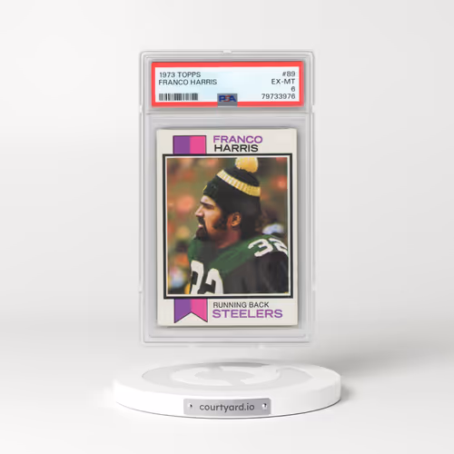 1973 Topps #89 Franco Harris (PSA 6 EX-MT)