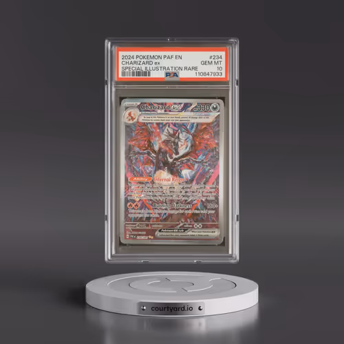 2024 Pokémon Paf EN-Paldean Fates #234 Charizard EX - Holo Special Illustration Rare (PSA 10 GEM MIN