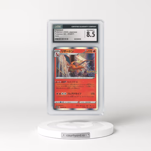 2022 Pokémon GO #010/071 Charizard - Holo (CGC 8.5 NM-MT+)