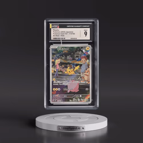 2023 Pokémon Card 151 #173/165 Pikachu - Art Rare Holo (CGC 9 MINT)