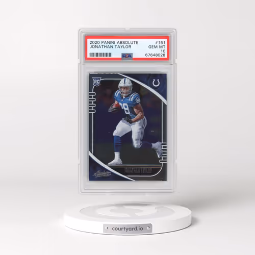 2020 Panini Absolute #161 Jonathan Taylor (PSA 10 GEM MINT)