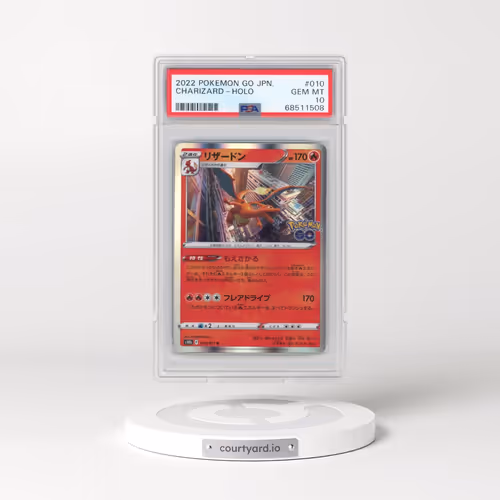 2022 Pokémon Go #010 Charizard - Holo (PSA 10 GEM MINT)