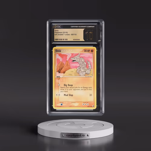 2005 EX Unseen Forces #65/115 Onix (CGC 10 PRISTINE)