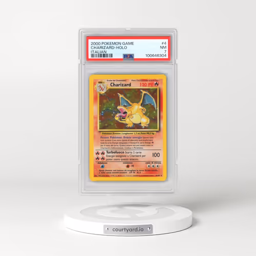 2000 Pokémon Game #4 Charizard - Holo (PSA 7 NM)