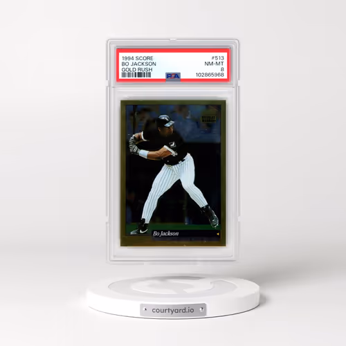 1994 Score #513 Bo Jackson - Gold Rush (PSA 8 NM-MT)