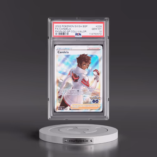 2022 Pokémon Swsh Black Star Promo #228 Candela - Full Art Pokemon Go Special Collection-Team Valor