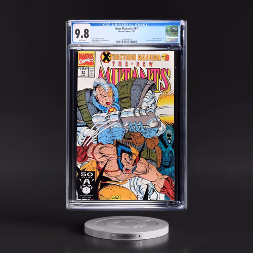 New Mutants #97 CGC 9.8 White Pages (Marvel Comics, 1/91)