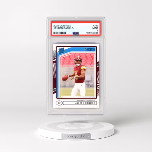2024 Panini Donruss #389 Jayden Daniels (PSA 9 MINT)