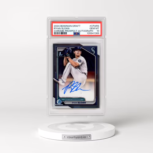 2024 Bowman Draft Chrome Prospect Autographs #CPARS Ryan Sloan (PSA 10 GEM MINT)