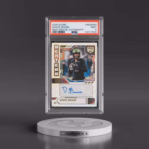 2025 Panini Score Next ERA Nil Autographs #NENDMO Dante Moore (PSA 9 MINT)