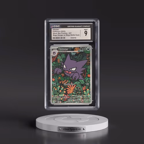 2025 Black Star Promos - Mega Evolution MEP EN #027 Haunter - Mega Gengar ex Mega Battle Deck (Holo)