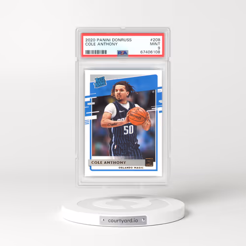 2020 Panini Donruss #208 Cole Anthony (PSA 9 MINT)