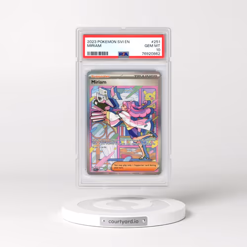 2023 Pokémon Svi EN-Scarlet & Violet #251 Miriam - Special Illustration Rare (PSA 10 GEM MINT)