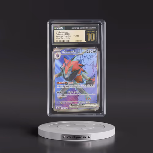 2025 Pokémon Jtg EN-Journey Together #175 N's Zoroark EX - Holo Ultra Rare (CGC 10 PRISTINE)