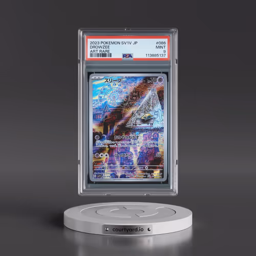 2023 Pokémon Sv1v-Violet EX #086 Drowzee - Art Rare (PSA 9 MINT)