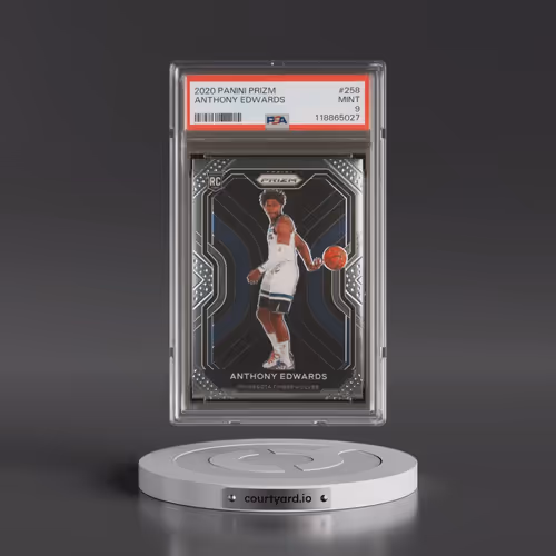 2020 Panini Prizm #258 Anthony Edwards (PSA 9 MINT)
