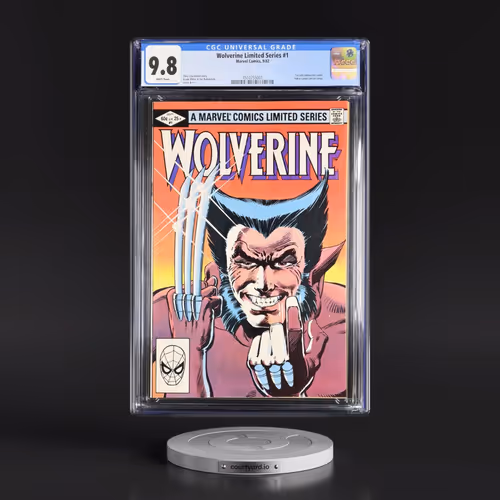 Wolverine Limited Series #1 CGC 9.8 White Pages (Marvel Comics, 9/82)