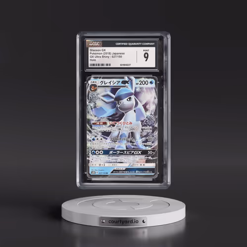 2018 GX Ultra Shiny #027/150 Glaceon GX - Holo (CGC 9 MINT)